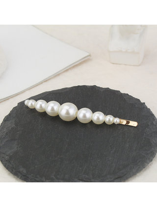 Haarspeld / haarschuif met parels