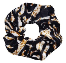 Scrunchie zebraprint velvet
