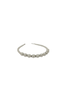 Haarband met parelmoer kralen *