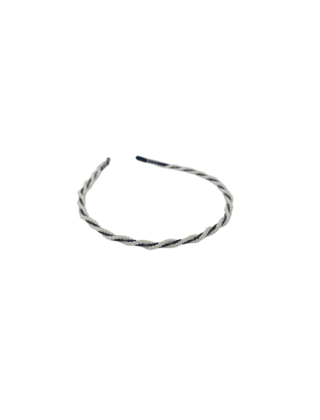 Haarband met parelmoer kralen *