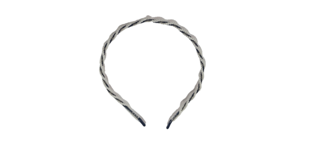 Haarband met parelmoer kralen