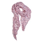 Viscose sjaal kleine bloemenprint - roze