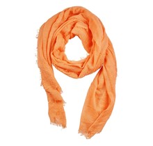 Viscose sjaal basic - oranje