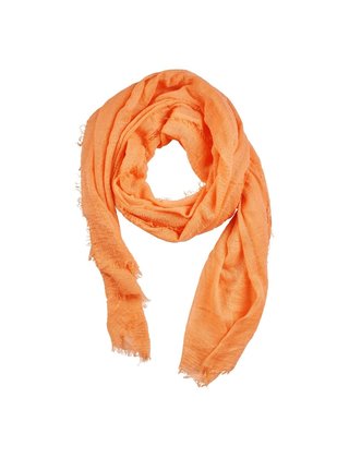 Viscose sjaal basic - oranje *