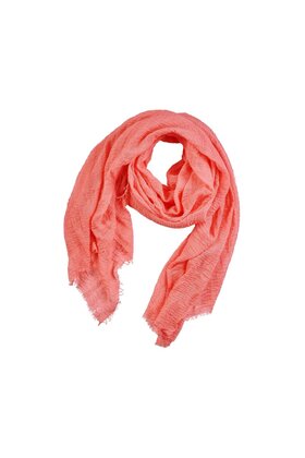 Viscose sjaal basic - roze *