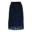 Remo Fashion Dames plissé rok kort met elastische brede tailleband - donkerblauw