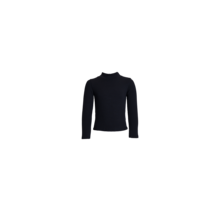 Meisjes trui Sylvie met opstaand boordje - donkerblauw *