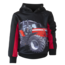 Remo Fashion Jongens trui hoodie met tractor MF zwart