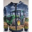 Remo Fashion Jongens vest met capuchon John Deere- donkerblauw