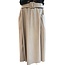 Remo Fashion Dames rok a-lijn met zakken en bijpassende ceintuur leatherlook - off white