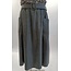 Remo Fashion Dames rok a-lijn met zakken en bijpassende ceintuur leatherlook - zwart