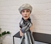 Baret - lichtgrijs