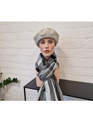 Baret - lichtgrijs