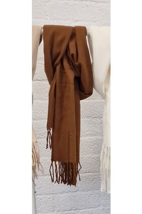 Sjaal -cognac