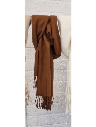 Sjaal -cognac
