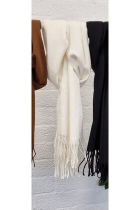 Sjaal - off white / crème