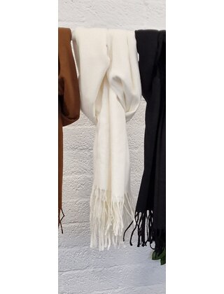 Sjaal - off white / crème