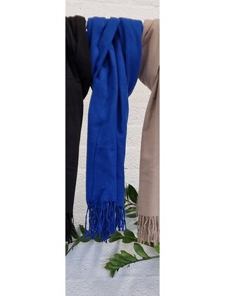 Sjaal - kobaltblauw