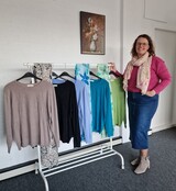 Dames trui Ella - fuchsia