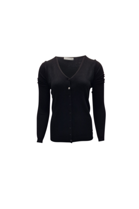 Dames vest Jolijn - zwart