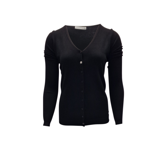 Dames vest Jolijn - zwart