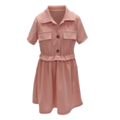 Meisjes jurk Tess - roze *