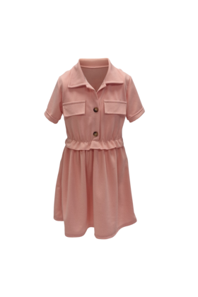 Meisjes jurk Tess - roze *