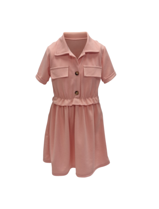 Meisjes jurk Tess - roze *