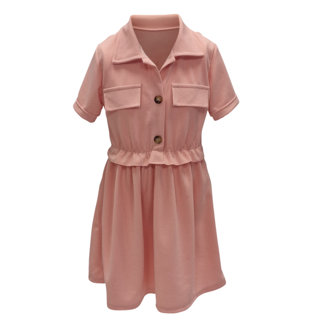 Meisjes jurk Tess - roze *