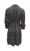 Dames jurk Evelyn - zwart/wit  *