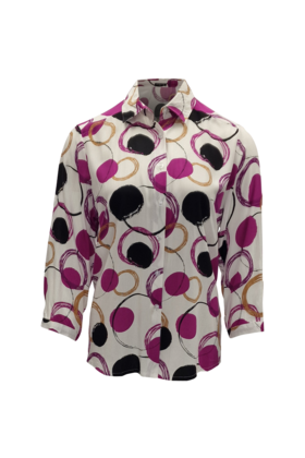 Damesblouse Kate - fuchsia *
