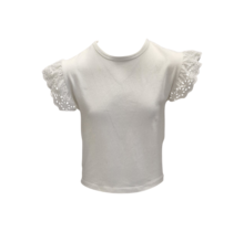 Meisjes shirt Leah - wit *