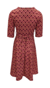 Dames  jurk Amelie - cerise