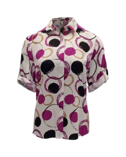 Damesblouse Kate - fuchsia *