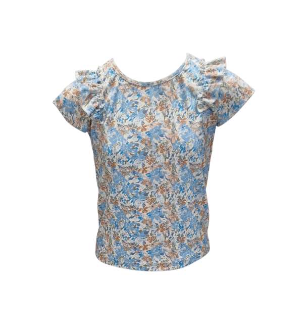 Meisjes shirt Emily - lichtblauw *