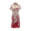 Remo Fashion Dames  jurk Lotte - rood