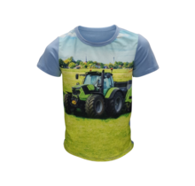 Jongens shirt tractor Deutz korte mouw *