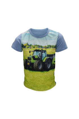 Jongens shirt tractor Deutz korte mouw *