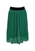 Dames plissé rok kort model - groen *
