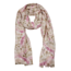 Remo Fashion Viscose sjaal grafische print beige/roze