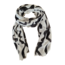 Remo Fashion Viscose sjaal met geometrische print in zwart/wit