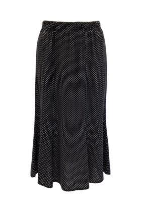 Dames rok Alice - zwart/wit *