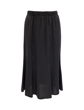 Dames rok Alice - zwart/wit *