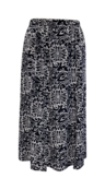 Dames rok Alice -donkerblauw/wit *