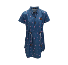 Meisjes jurk Tess  Vera - blauw *