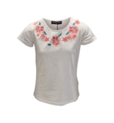 Meisjes shirt Sanne - wit *
