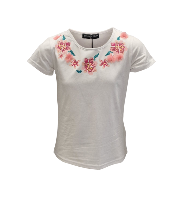 Meisjes shirt Sanne - wit *