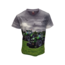Remo Fashion Jongens shirt tractor Deutz korte mouw  - grijs