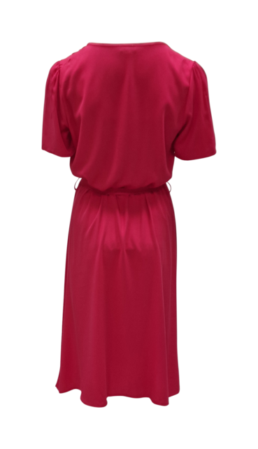 Dames  jurk Lize - fuchsia rose  *