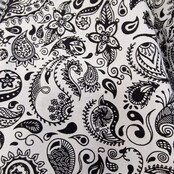 Dames blouse Ellie - wit/zwart